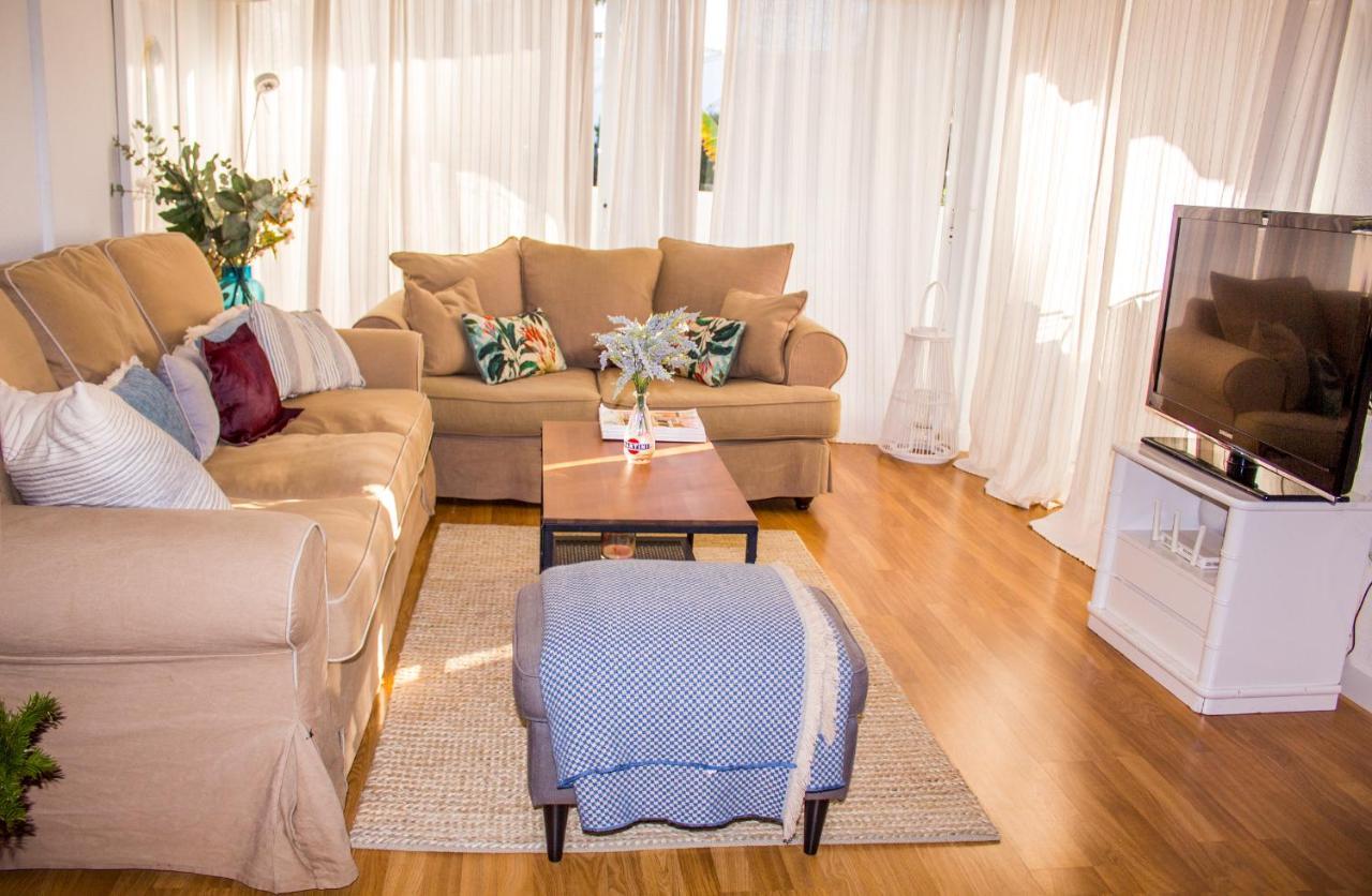 Benalgolf Lovely Apartment In Benalmadena With Sea Views, Excellent Wifi Connection, Private Backyard With Bbq Kültér fotó