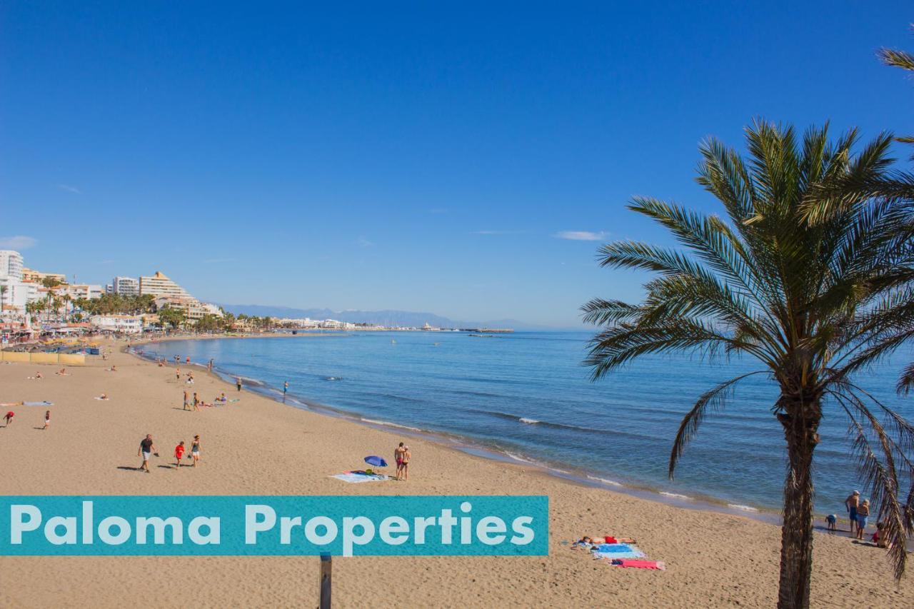 Benalgolf Lovely Apartment In Benalmadena With Sea Views, Excellent Wifi Connection, Private Backyard With Bbq Kültér fotó