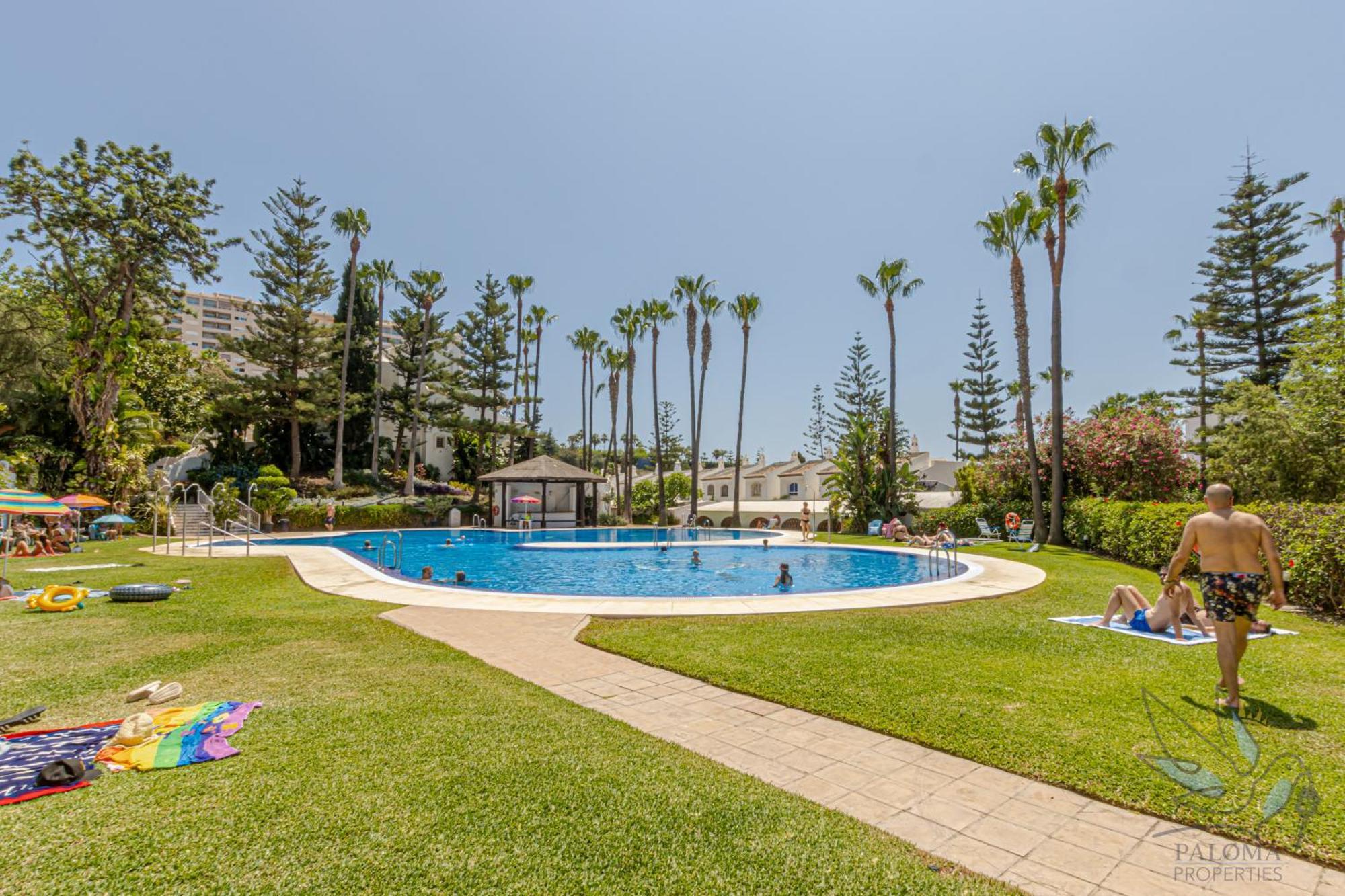 Benalgolf Lovely Apartment In Benalmadena With Sea Views, Excellent Wifi Connection, Private Backyard With Bbq Kültér fotó